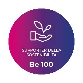 DIVENTA SUPPORTER DELLA SOSTENIBILITÀ Be 100